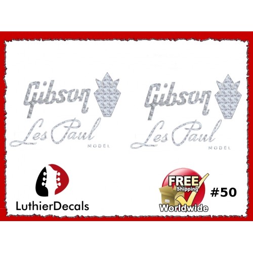 Gibson Les Paul Guitar Decal #50